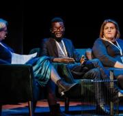 Dr Bayan Kader Rasul during the ARQ conference sharing her perspective on psychotrauma in conflict settings