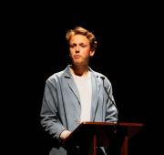 Foto Bart Nauta geeft lezing over trauma