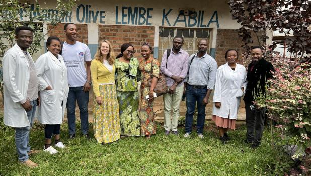 Participants and ARQ trainers in Bukavu, Democratic Republic Congo