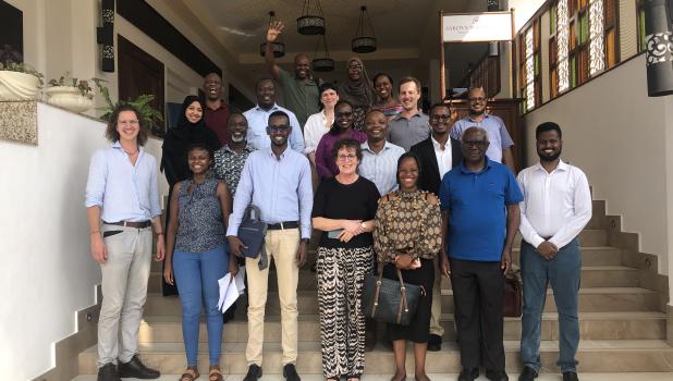 Intervention writing workshop in Mombasa, Kenya