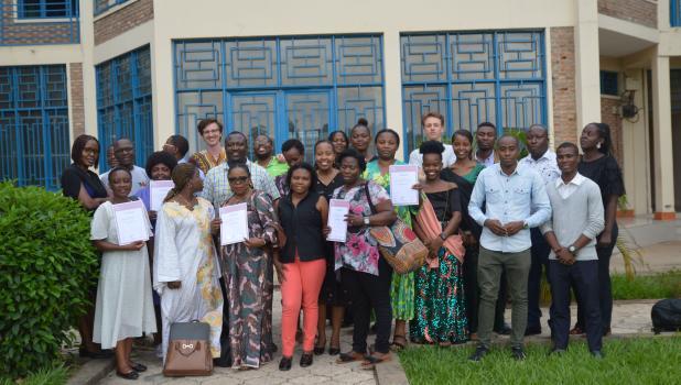 Group picture of the participants of the ARQ Academic Writing Workshop