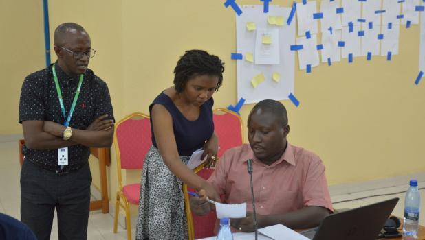 writing workshop participants