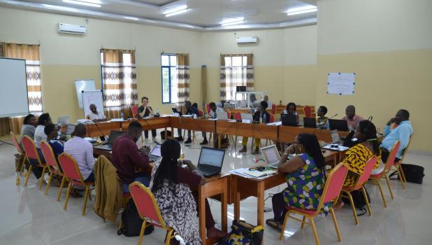 writing workshop participants