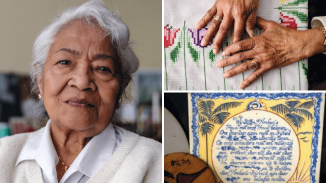 Thuis bij Ati Luhulima-Mustamu