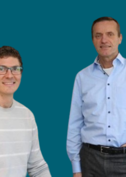 Jelte Bosgra (links) en Tijs van Lieshout