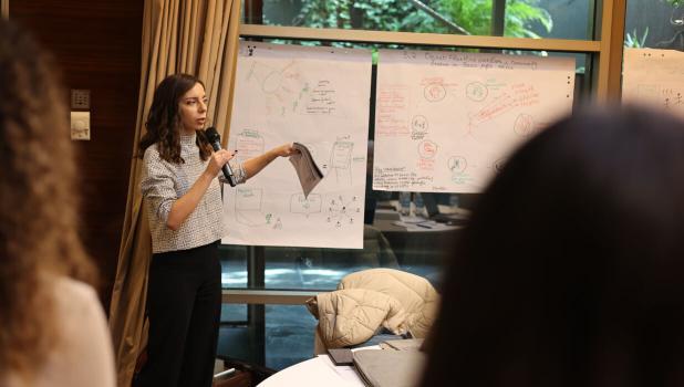 Rita Tayeh, MHPSS expert working as a Surge Support Specialist for RVO – Netherlands Enterprise and Development Agency.